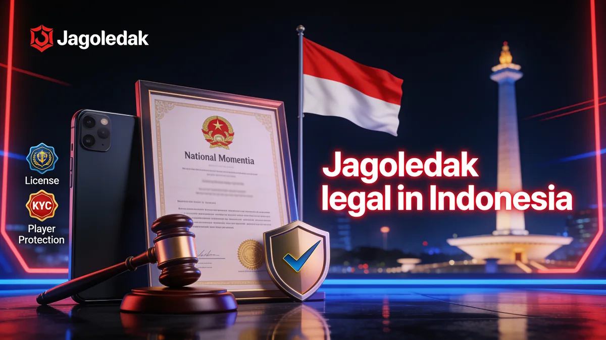 Apakah Jagoledak Legal dan Aman di Indonesia?: panduan jagoledak untuk pemain di Indonesia